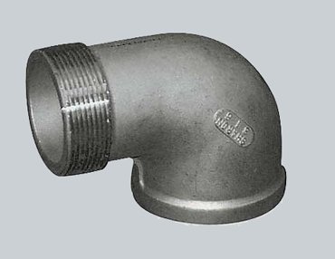 Codo Niple 90 Galvanizado